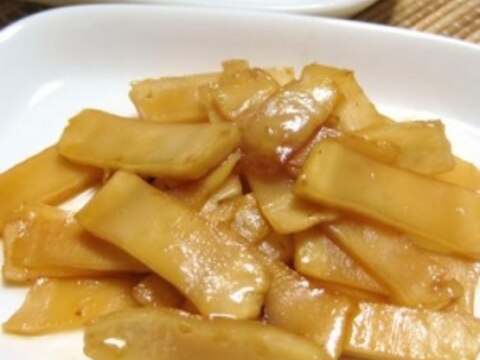 キャベツの芯deにせメンマ